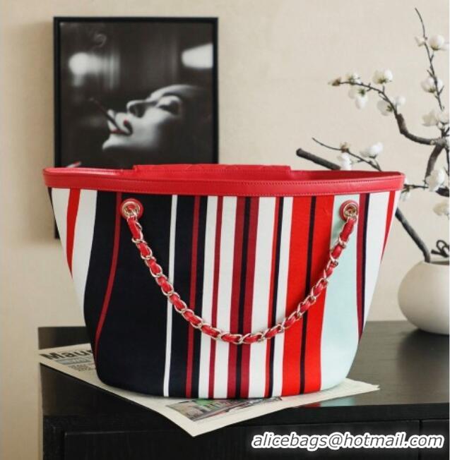 Top Quality Chanel CoCo Beach Large Tote Bag AS5952 Red 2026