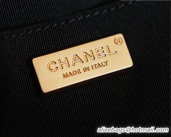 Most Popular Chanel Maxi Bowling Bag in Suede AS6212 Black Fall Winter 2026