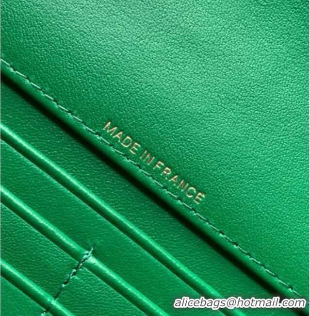 Shop Discount Chanel Clutch with Chain in Lizard Embossed Calfskin AP5280 Green 2026