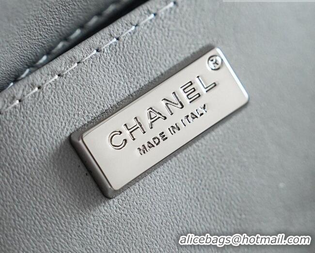 Top Grade Discount Chanel Beaded Flap Bag CH720 Silver 2026