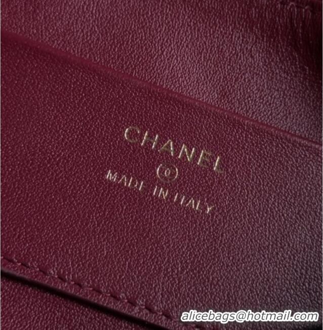 Top Grade Chanel Calfskin Clutch with Chain AP5294 Black 2026