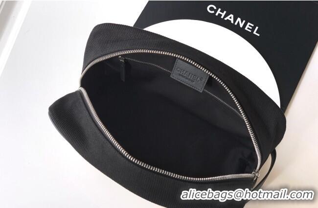 Promotional Chanel Coco Beach Large Zipped Pouch in Beige Canvas AP5267 2026