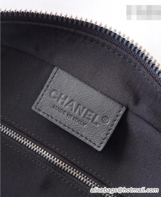 Best Product Chanel Coco Beach Small Zipped Pouch in Beige Suede AP5268 2026