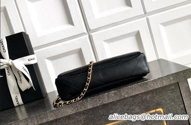 Market Sells Chanel Calfskin Chain Shoulder Bag AS6255 Black 2026