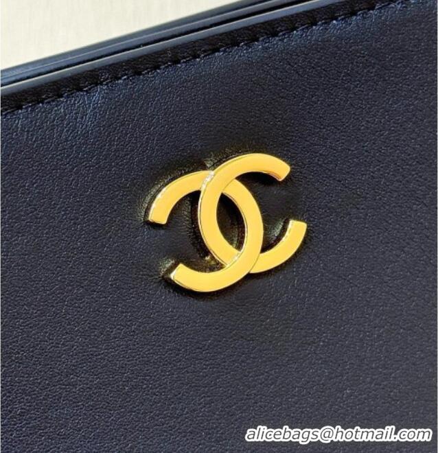 Big Discount Chanel Calfskin Shoulder Bag AS6238 Black 2026 Top Quality