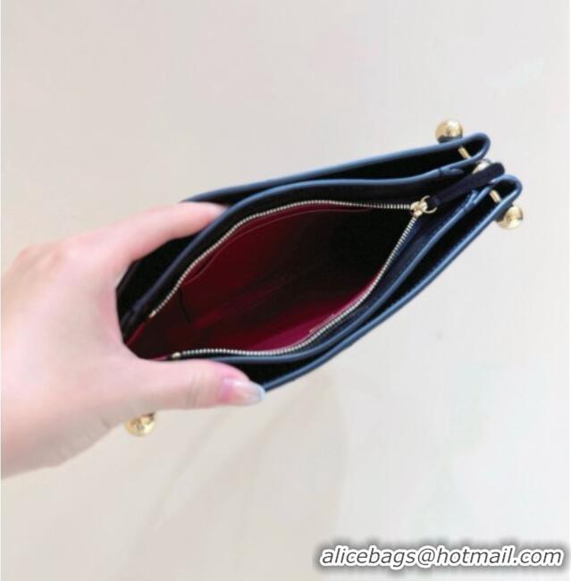 Big Discount Chanel Calfskin Shoulder Bag AS6238 Black 2026 Top Quality