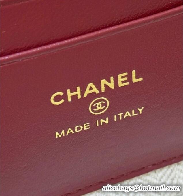 Buy Discount Chanel Large Vanity with Chain in Grained Calfskin AP5347 Black 2026 Top Quality