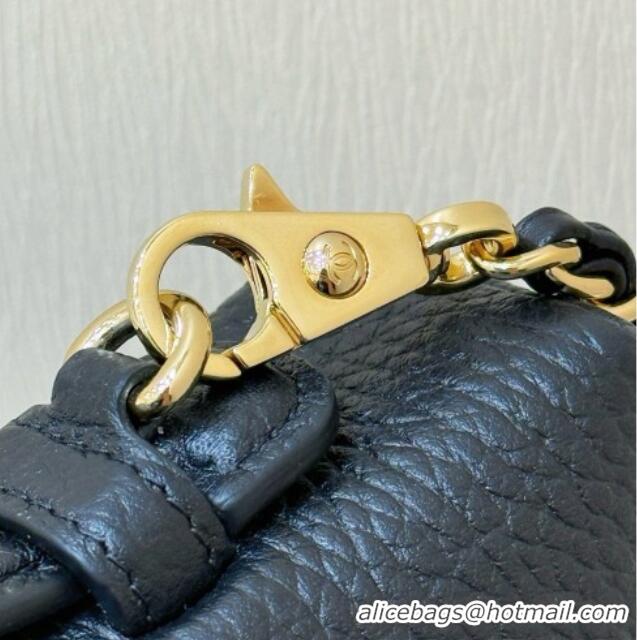Best Grade Chanel Classic Vanity Bag in Grained Calfskin AS6473 Black 2026 Top Quality