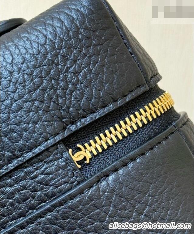 Best Grade Chanel Classic Vanity Bag in Grained Calfskin AS6473 Black 2026 Top Quality