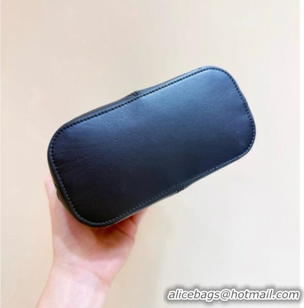 Buy Discount Chanel Calfskin Small Tote Bag AS6132 Black 2026 Top Quality