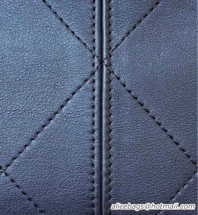 Buy Discount Chanel Calfskin Small Tote Bag AS6132 Black 2026 Top Quality