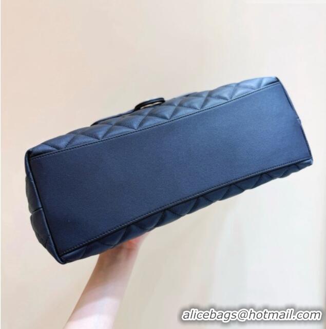 Classic Promotional Chanel Calfskin Maxi Pocket Hobo Bag AS4339 Black 2026 Top Quality