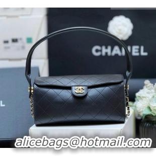 Famous Brand Chanel Lambskin Clutch with Chain AP5294 Black 2026 Top Quality