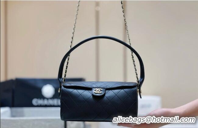 Famous Brand Chanel Lambskin Clutch with Chain AP5294 Black 2026 Top Quality