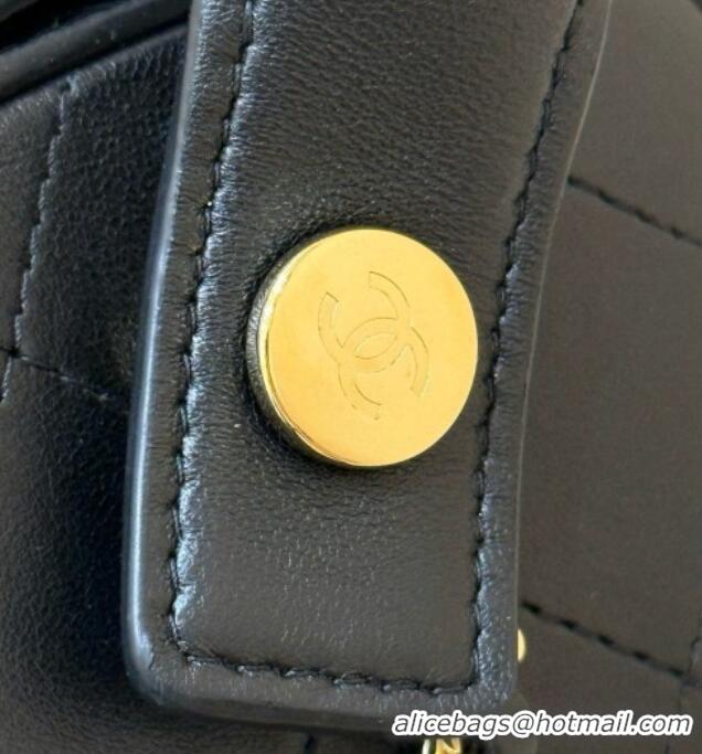 Famous Brand Chanel Lambskin Clutch with Chain AP5294 Black 2026 Top Quality