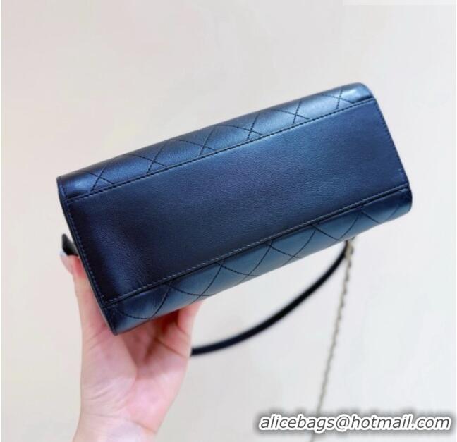 Famous Brand Chanel Lambskin Clutch with Chain AP5294 Black 2026 Top Quality