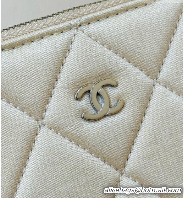 New Cheap Chanel Braided Straw Small Shopping Bag AS5951 Beige/White 2026 Top Quality