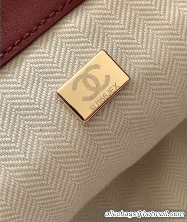 Original Cheap Chanel Quilted Calfskin Mini Bucket Bag AS6537 Dark Brown 2026