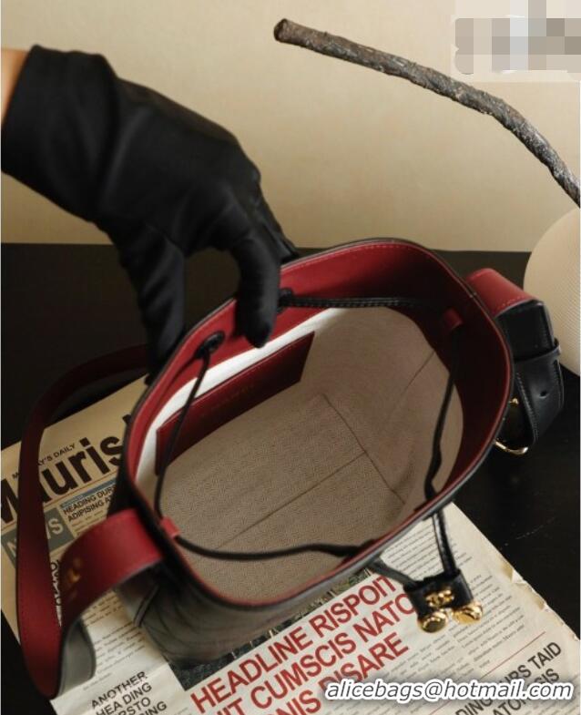 Top Quality Chanel Quilted Calfskin Mini Bucket Bag AS6537 Black 2026