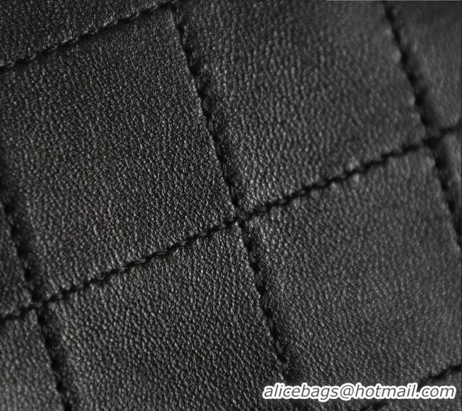 Top Quality Chanel Quilted Calfskin Mini Bucket Bag AS6537 Black 2026