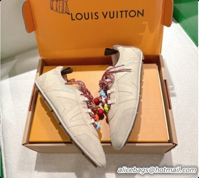 Good Quality Louis Vuitton LV Sneakerina Sneakers in Monogram Denim 6072877 Beige 2026