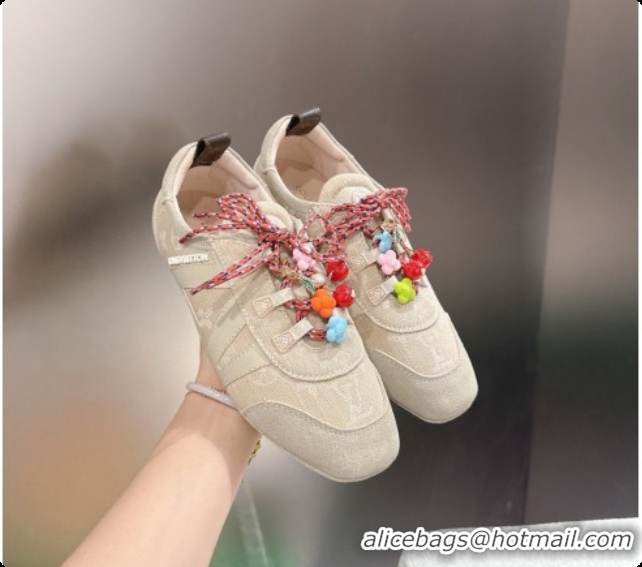Good Quality Louis Vuitton LV Sneakerina Sneakers in Monogram Denim 6072877 Beige 2026