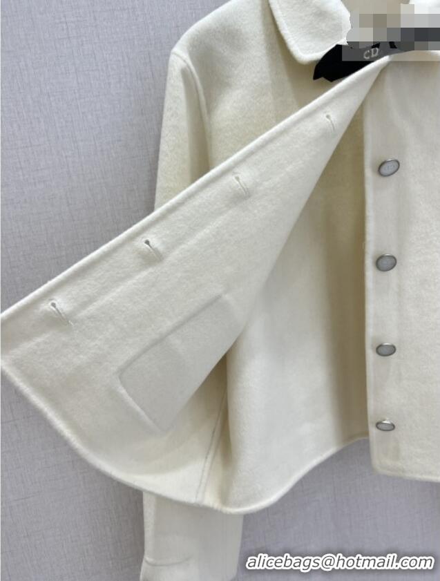 Unique Grade Dior Wool Coat D082214 White 2026