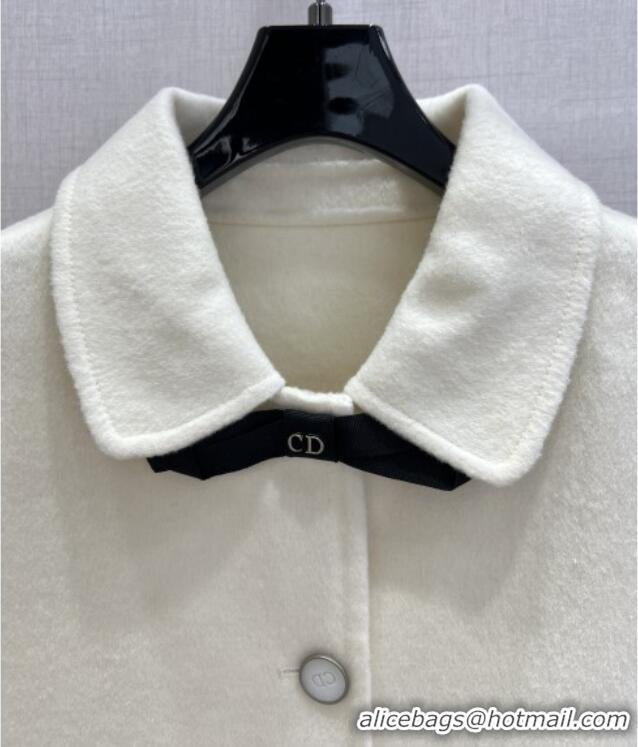 Unique Grade Dior Wool Coat D082214 White 2026