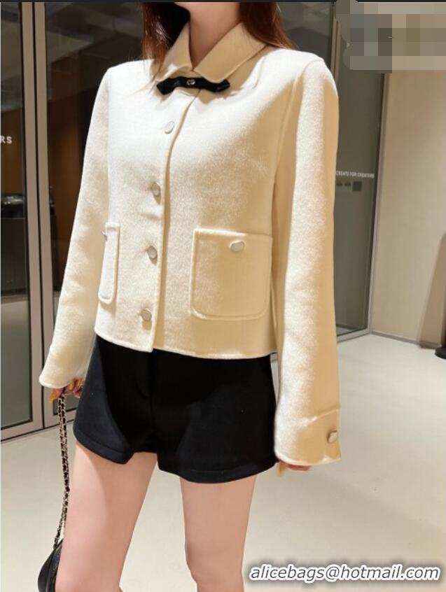 Unique Grade Dior Wool Coat D082214 White 2026