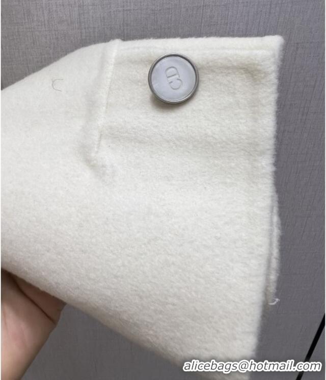 Unique Grade Dior Wool Coat D082214 White 2026