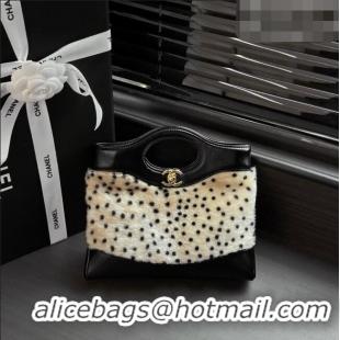Inexpensive Chanel 31 Mini Shopping Bag AS4133 CH082212 Beige/Black 2026