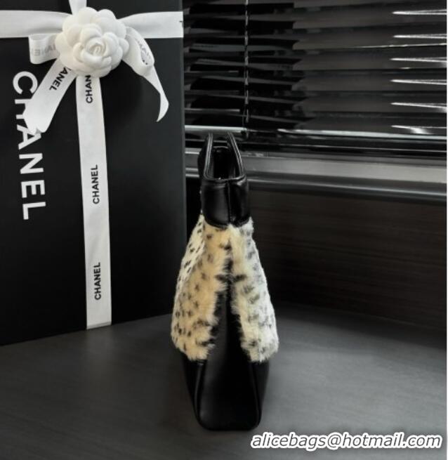 Inexpensive Chanel 31 Mini Shopping Bag AS4133 CH082212 Beige/Black 2026