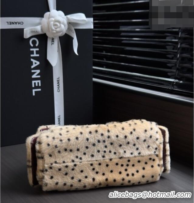 Top Design Chanel 25 Mini Handbag Catwalk Style AS5631 Beige 2026