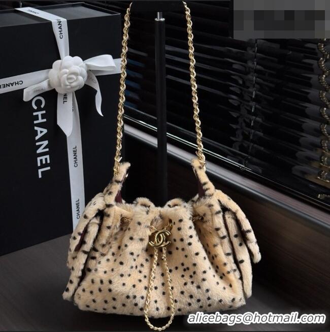 Top Design Chanel 25 Mini Handbag Catwalk Style AS5631 Beige 2026