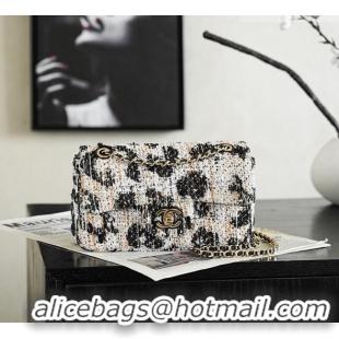 Top Quality Chanel Tweed & Mixed Fibers Mini Maxi Flap Bag AS6627 CH082224 2026