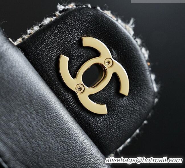 Top Quality Chanel Tweed & Mixed Fibers Mini Maxi Flap Bag AS6627 CH082224 2026