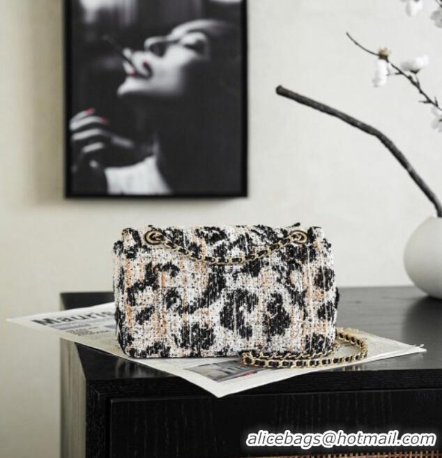 Top Quality Chanel Tweed & Mixed Fibers Mini Maxi Flap Bag AS6627 CH082224 2026