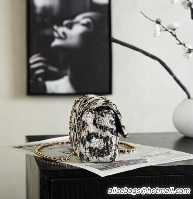 Top Quality Chanel Tweed & Mixed Fibers Mini Maxi Flap Bag AS6627 CH082224 2026