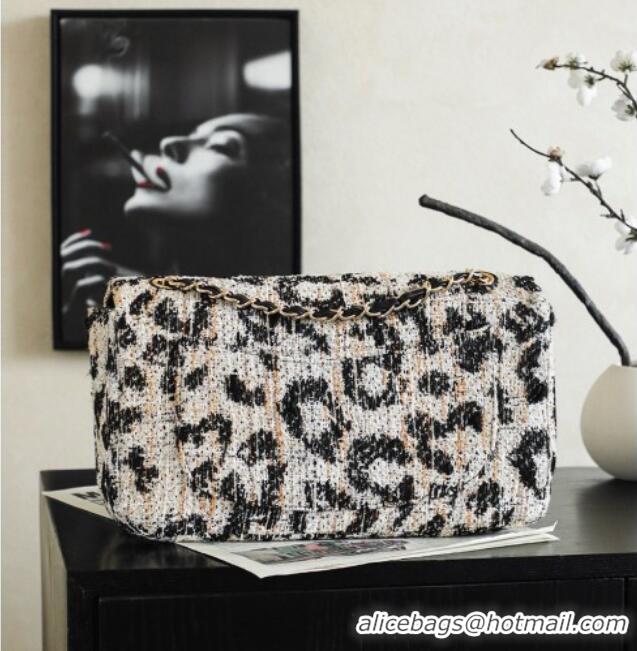 Famous Brand Chanel Tweed & Mixed Fibers Maxi Flap Bag AS6281 CH082225 2026