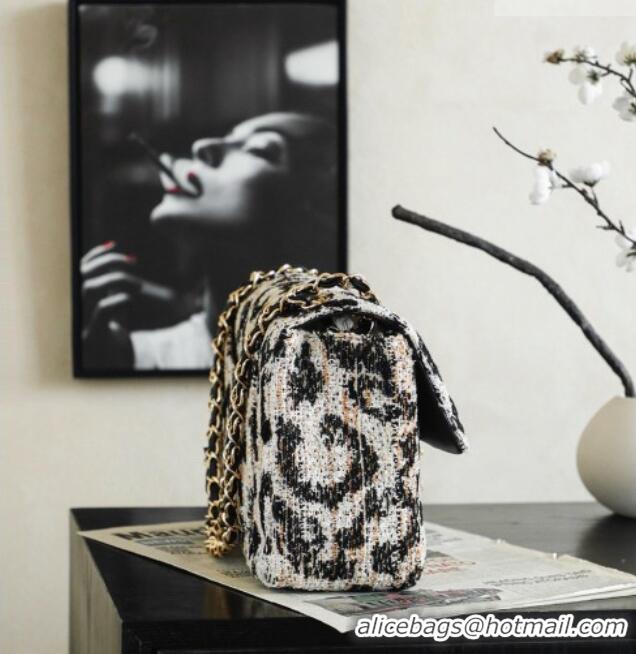Famous Brand Chanel Tweed & Mixed Fibers Maxi Flap Bag AS6281 CH082225 2026