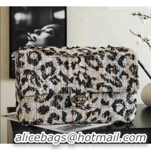 Luxury Cheap Chanel Tweed & Mixed Fibers Maxi Flap Bag AS6234 CH082226 2026