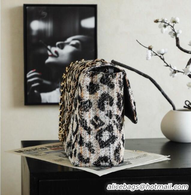 Luxury Cheap Chanel Tweed & Mixed Fibers Maxi Flap Bag AS6234 CH082226 2026