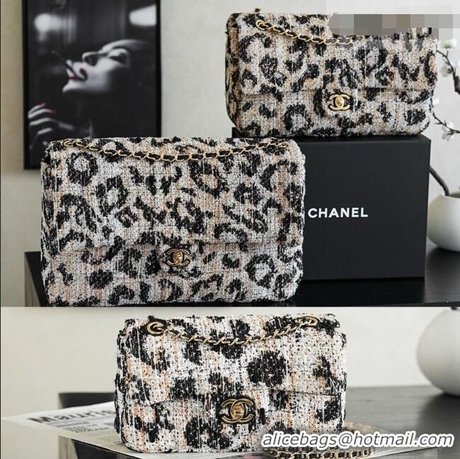 Luxury Cheap Chanel Tweed & Mixed Fibers Maxi Flap Bag AS6234 CH082226 2026