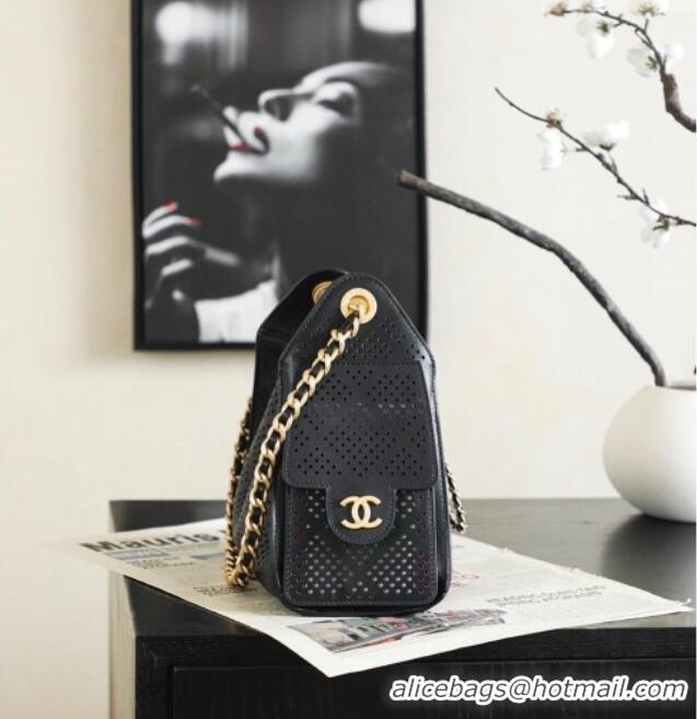Reasonable Price Chanel 25 Mini Handbag in Hollowed-out Calfskin AS5631 Black 2026