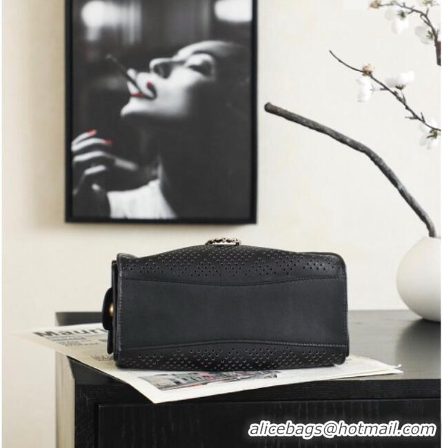 Reasonable Price Chanel 25 Mini Handbag in Hollowed-out Calfskin AS5631 Black 2026
