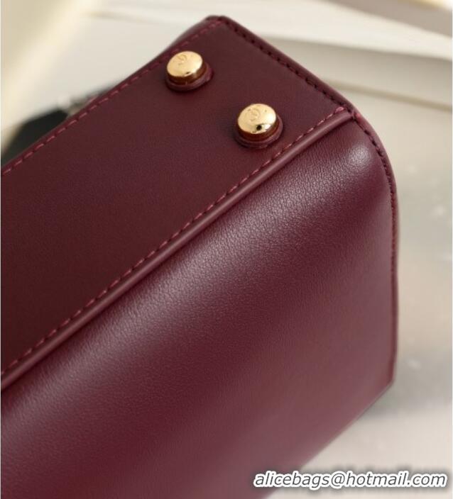 Buy Best Price Chanel Calfskin Shoulder Bag AS6223 CH082410 Burgundy 2026