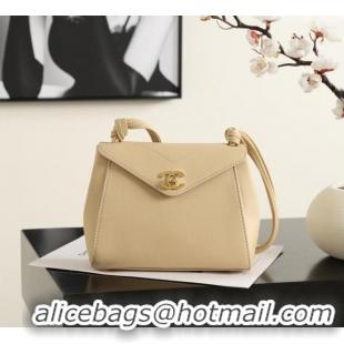 Reasonable Price Chanel Calfskin Shoulder Bag AS6223 CH082411 Beige 2026
