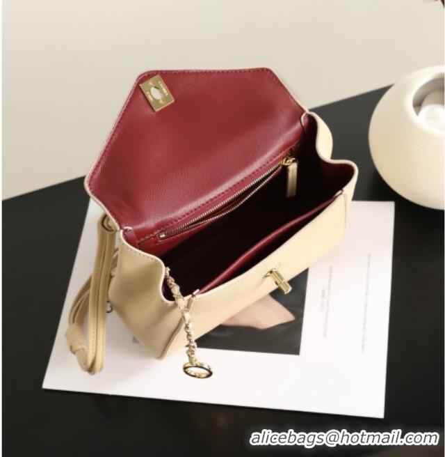 Reasonable Price Chanel Calfskin Shoulder Bag AS6223 CH082411 Beige 2026