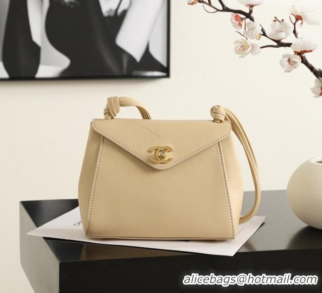 Reasonable Price Chanel Calfskin Shoulder Bag AS6223 CH082411 Beige 2026