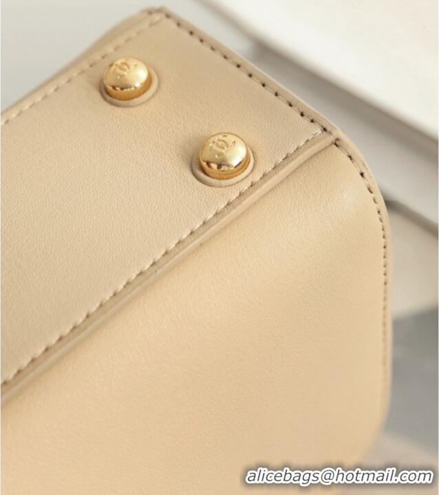 Reasonable Price Chanel Calfskin Shoulder Bag AS6223 CH082411 Beige 2026
